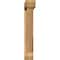 Ekena Millwork Traditional Slat Smooth Bracket w/ Offset Brace, Western Red Cedar, 5 1/2"W x 34"D x 34"H BKT0604X34X34TRA06SWR - alternate 2